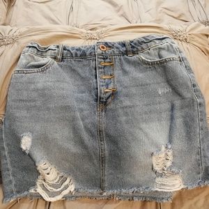 Forever 21. Blue jean skirt